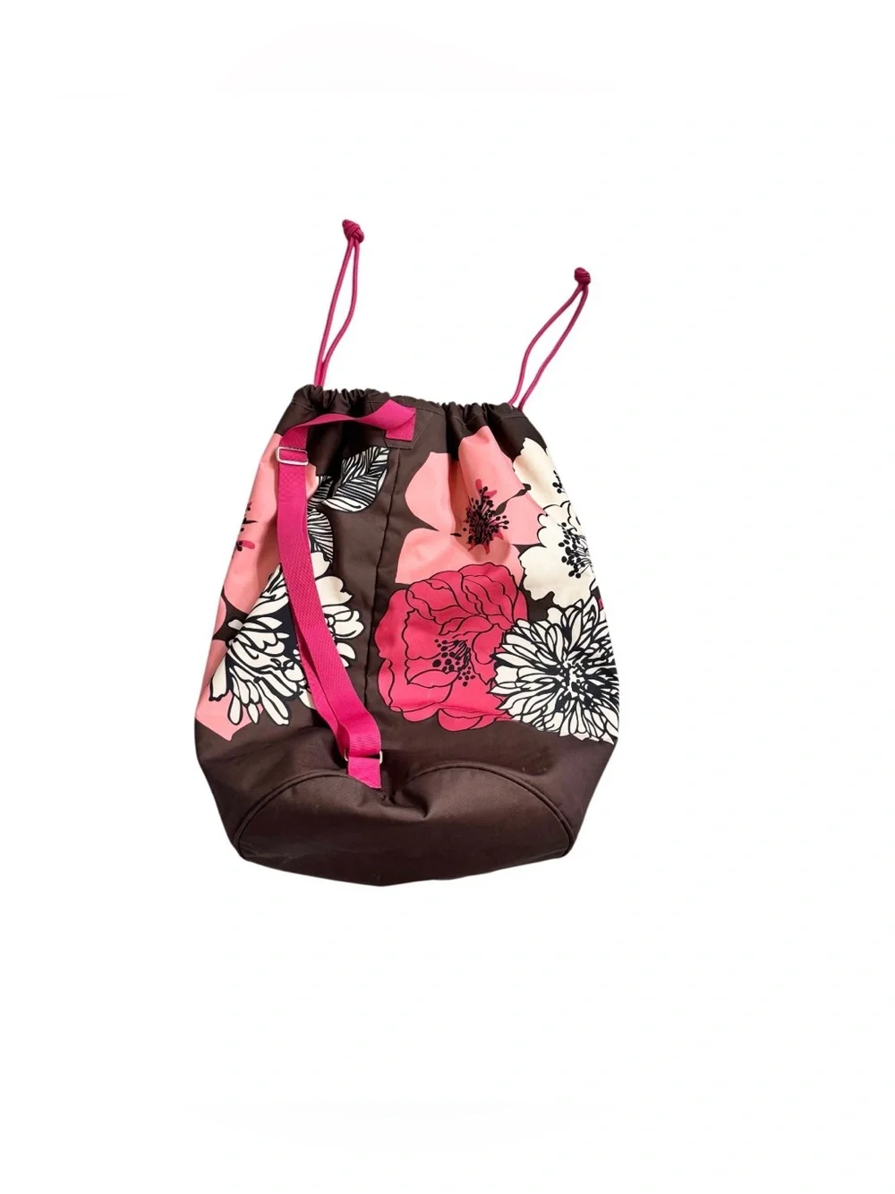 VERA BRADLEY X-Large MOCHA ROUGE Laundry duffle bag - college/campsdirty clothes
